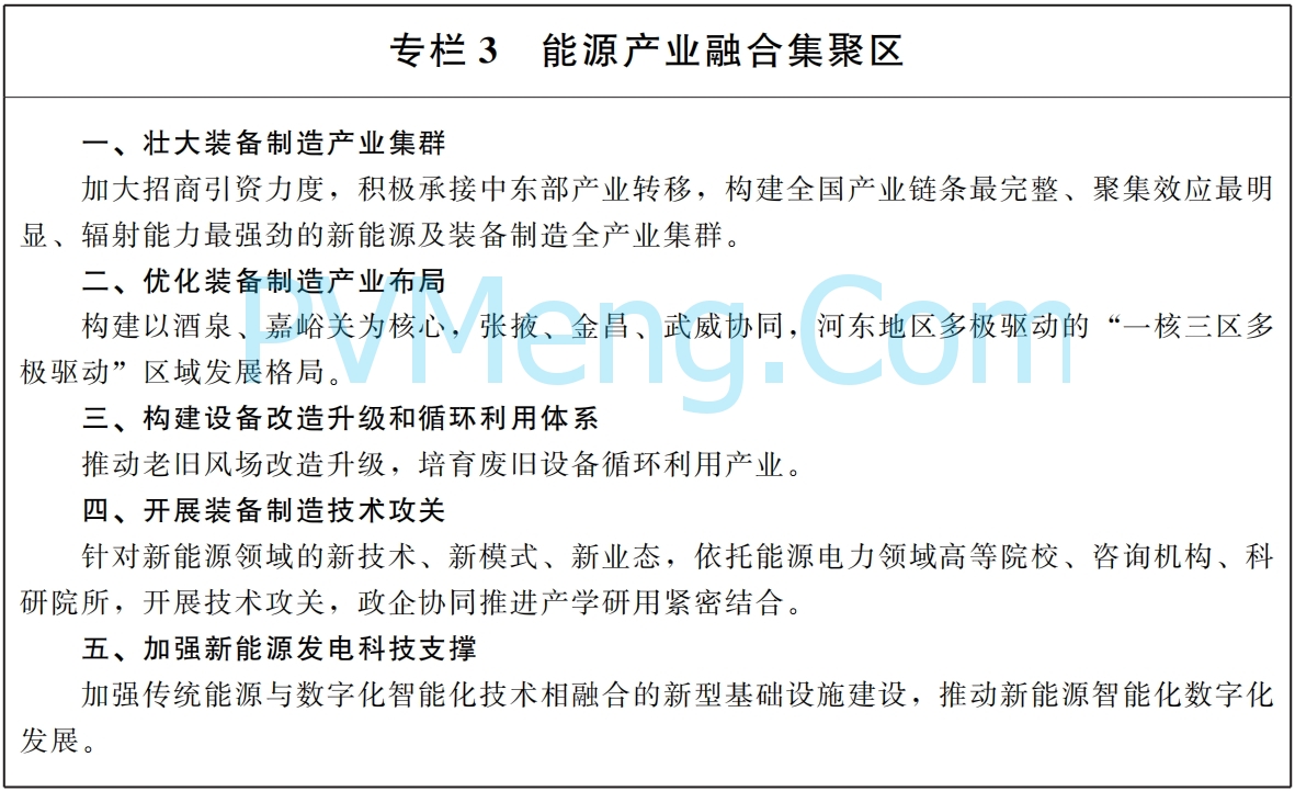 甘肃省人民政府办公厅关于印发打造全国重要的新能源及新能源装备制造基地行动方案的通知（甘政办发〔2025〕11号）20250211