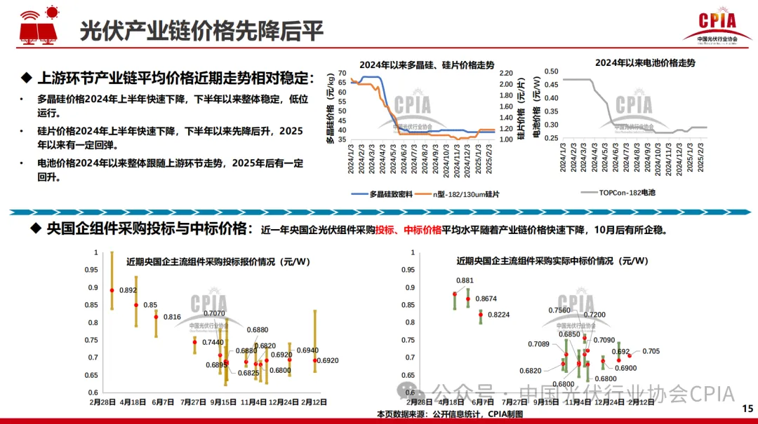 CPIA||2024年光伏行业发展回顾与2025年形式展望20250227