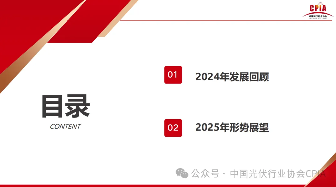 CPIA||2024年光伏行业发展回顾与2025年形式展望20250227