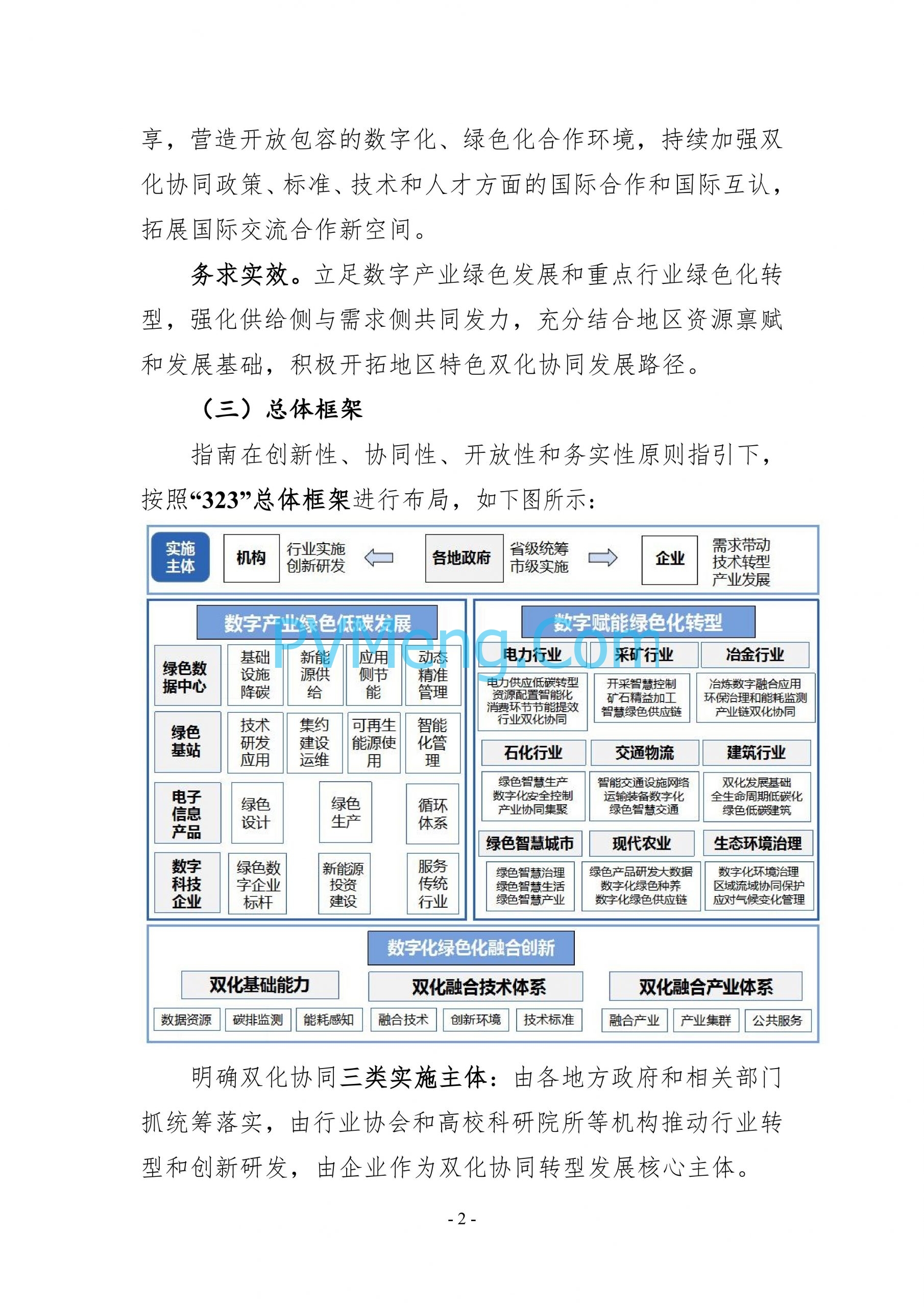 国务院等关于印发《数字化绿色化协同转型发展实施指南》的通知20240824