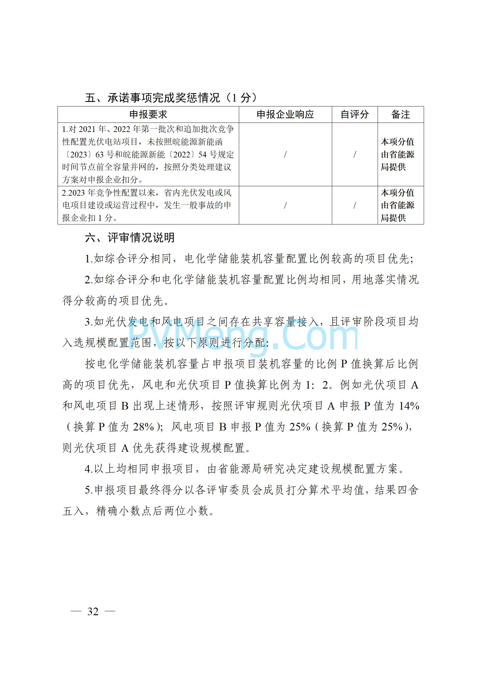 安徽省能源局关于开展2024年度光伏发电和风电项目建设规模竞争性配置工作的通知（皖能源新能〔2024〕52号）20241029