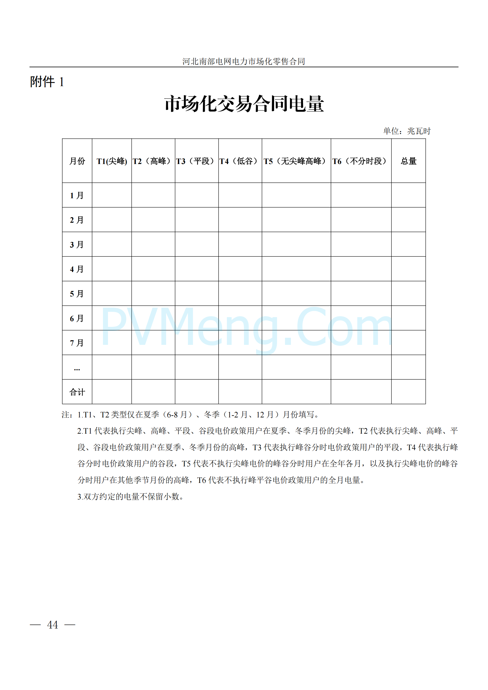 河北省发改委关于印发《河北南部电网2025年电力中长期交易工作方案》的通知（冀发改运行〔2024〕1650号）20241215