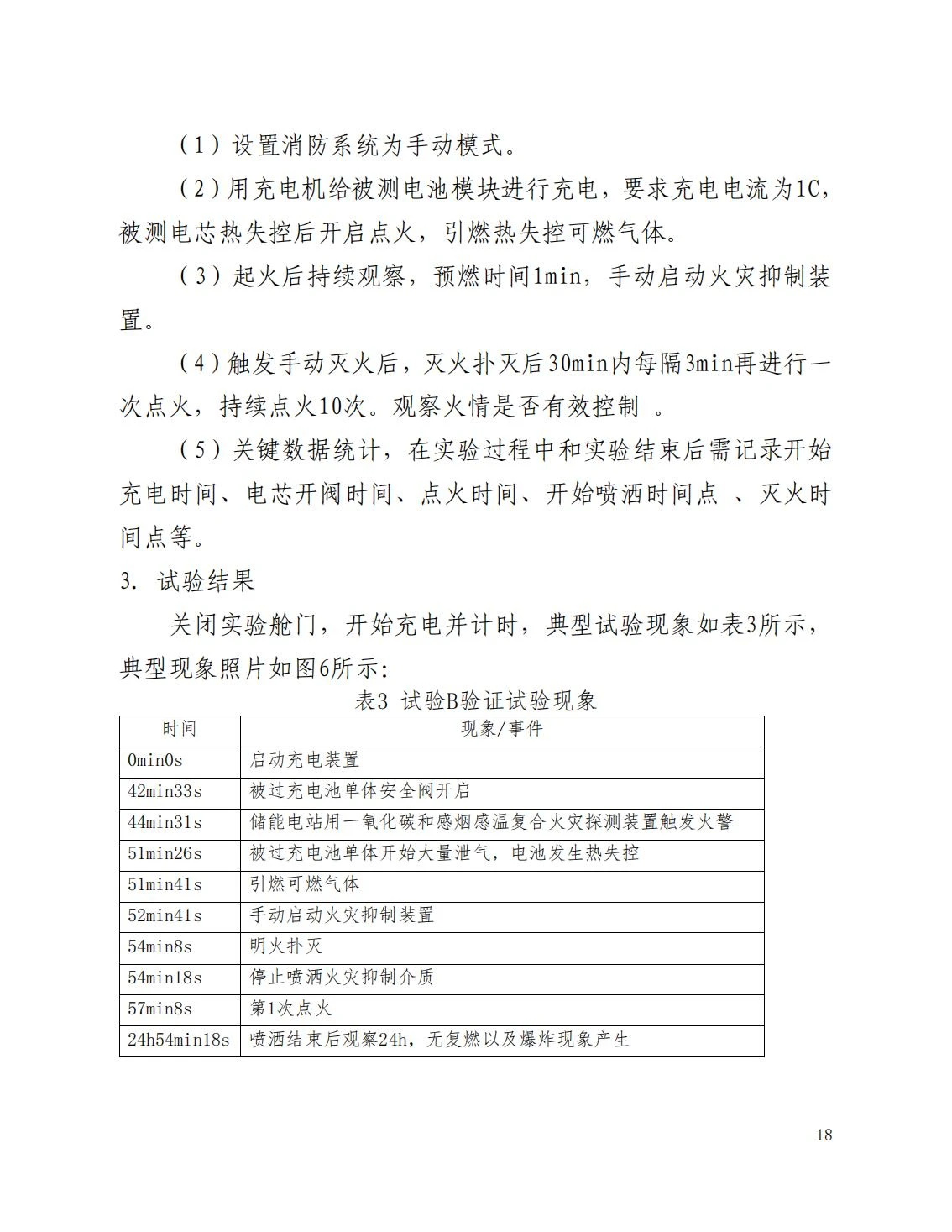 全国消防委员会关于行业标准《电化学储能系统火宅抑制试验方法（征求意见稿）》公开征求意见的通知20250306