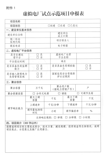 安徽省合肥市发改委关于组织申报虚拟电厂试点示范项目的通知20240513